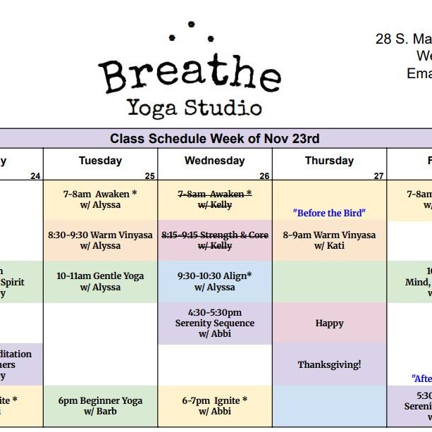 Breathe Yoga Studio