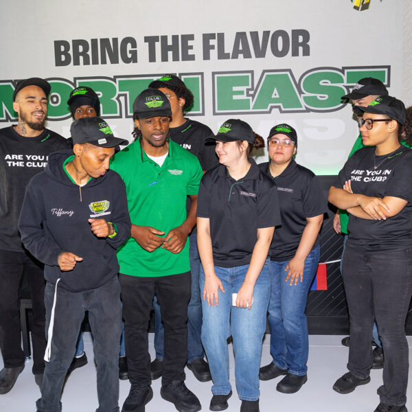Wing Stop Ribbon Cutting - Osben Toulson Photography